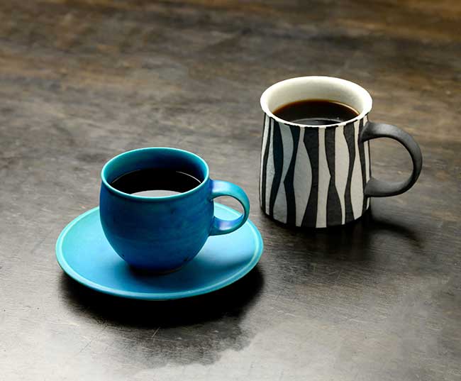 珈琲のために選ばれた器