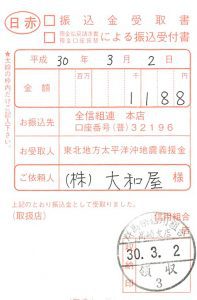 義援金2018年2月分