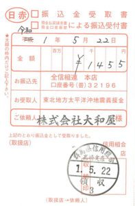 義援金2019年4月分