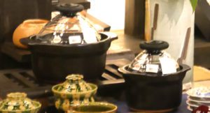 フタがガラスのご飯釜