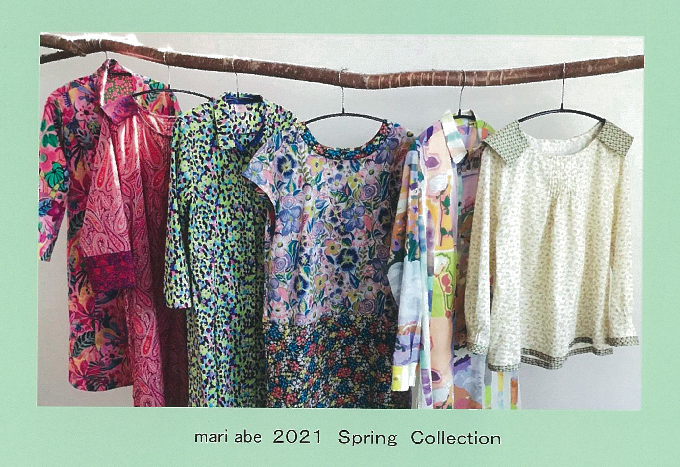 5月28日(金)～　阿部 真理 　リバティプリントの大人服