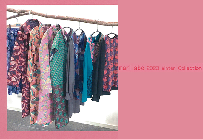 1月6日(金)～　阿部 真理 　冬のリバティプリント大人服