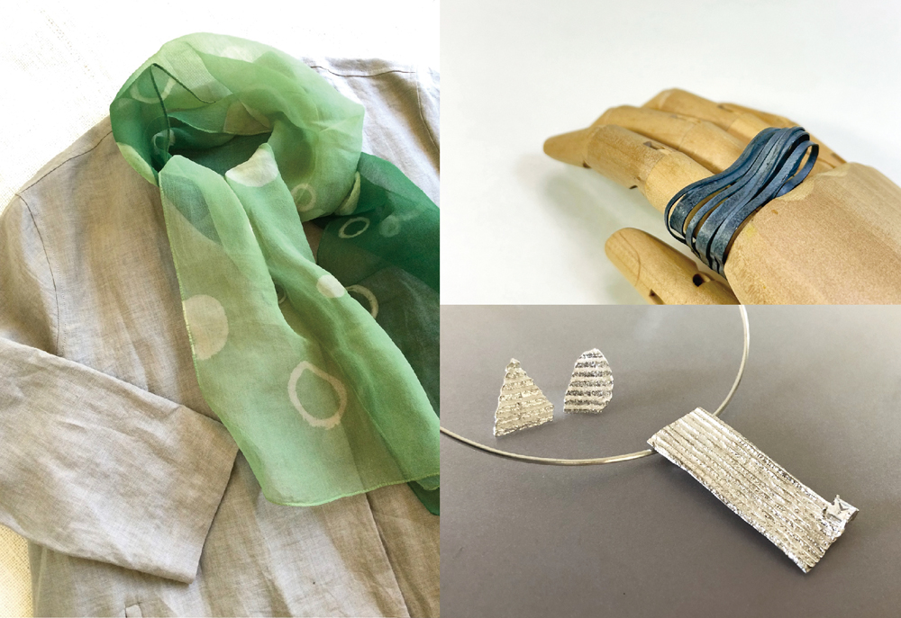 5月10日(金)～　春の衣と装身具3人展　KUNUGI 小川 由起子/栗原くみこ/緑川裕子