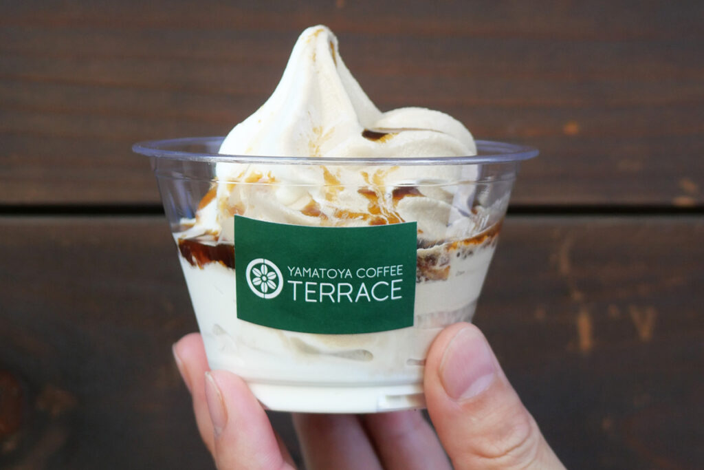 大和屋テラス「ソフトクリーム トッピング祭り」